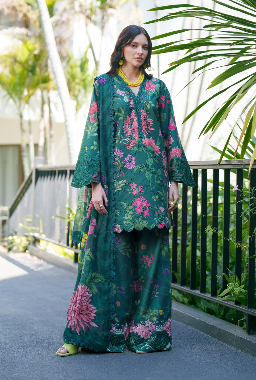 AJR Couture Tali Printed Chikankari 2026