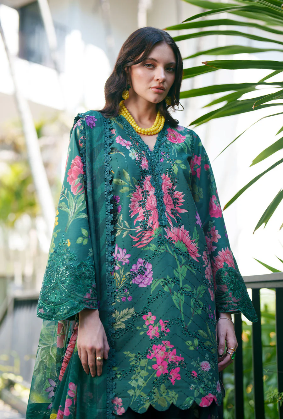 AJR Couture Tali Printed Chikankari 2026 - Image 2