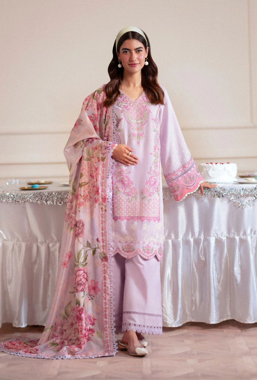 AJR Couture Thistle Signature Lawn 2025