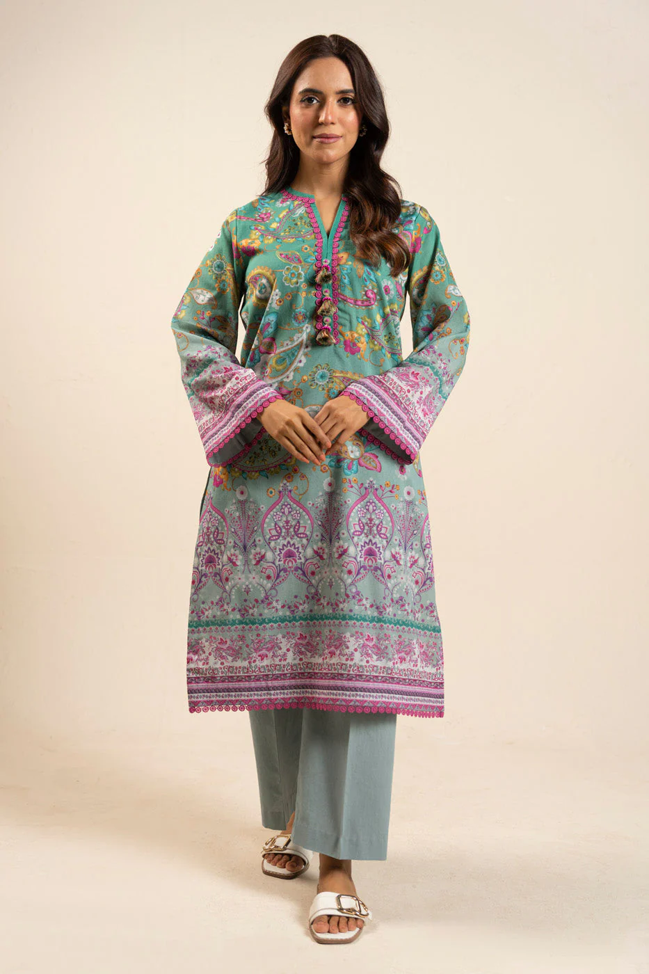 Al Karam Bd28 26 Turquoize Summer Basic 2026