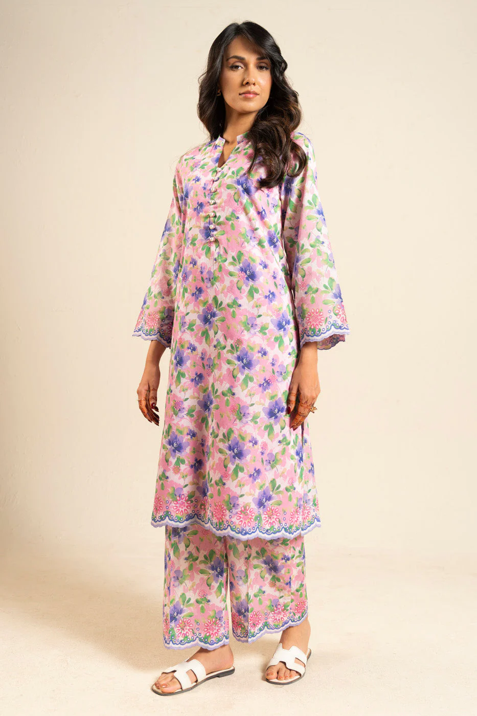Al Karam Br50 2p26 Light Pink Summer Basic 2026