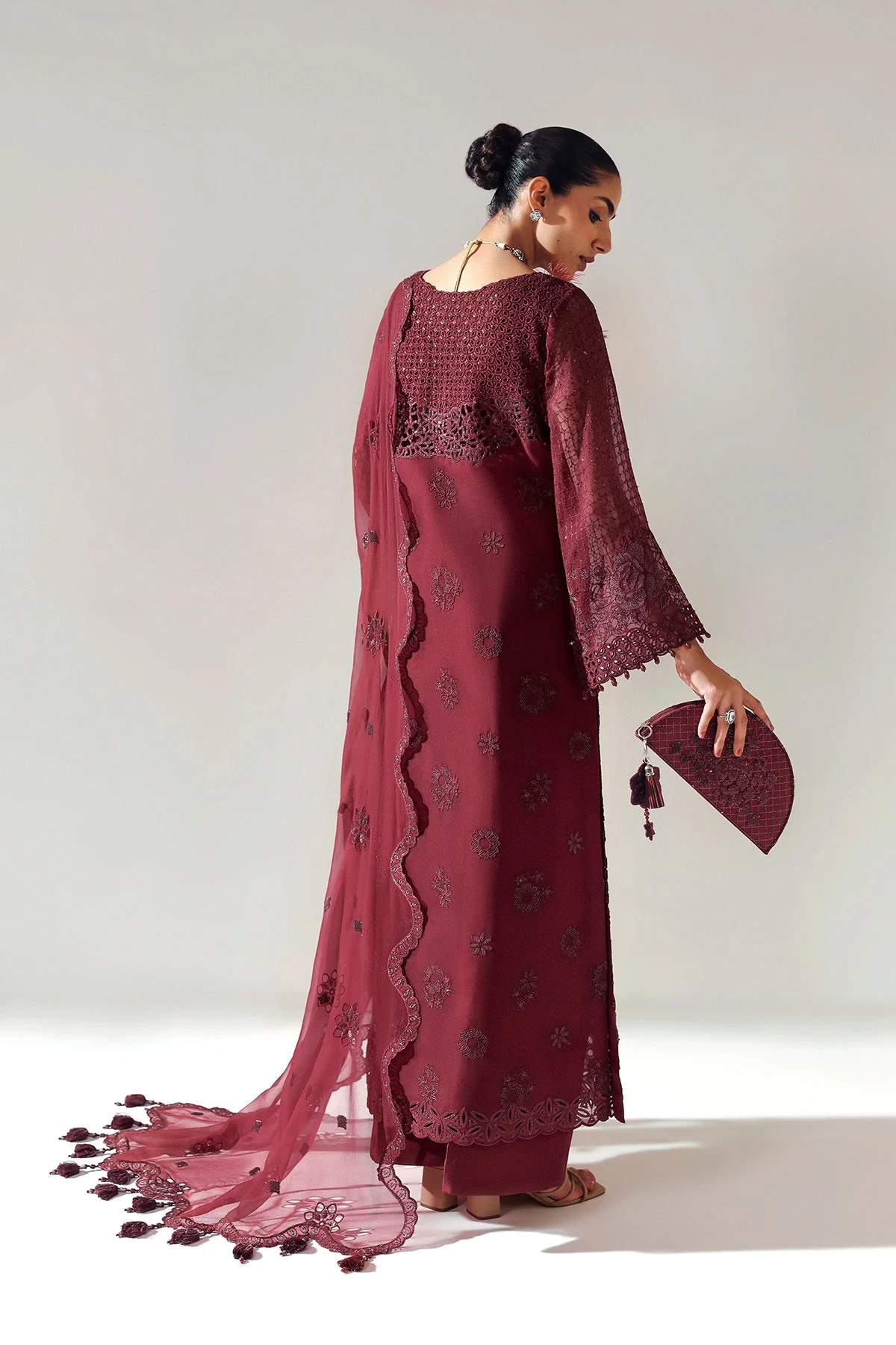 Alizeh AF-BCH-2200 Rika Maroon Aymal Vol 2 2025 - Image 2