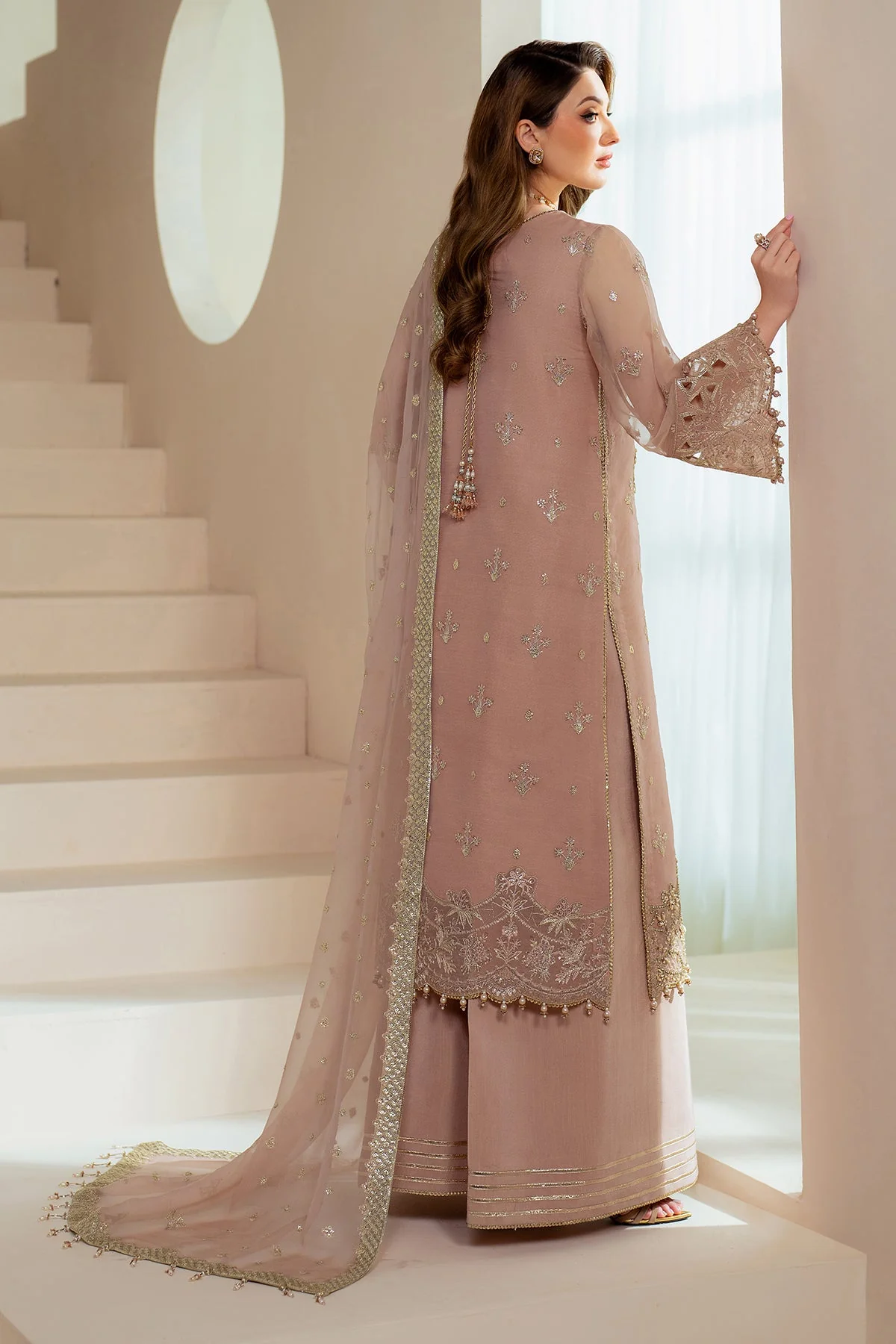 Alizeh AF-BHM-4043 Jade Aymal Luxury Bamber Chiffon Collection 2025 - Image 2