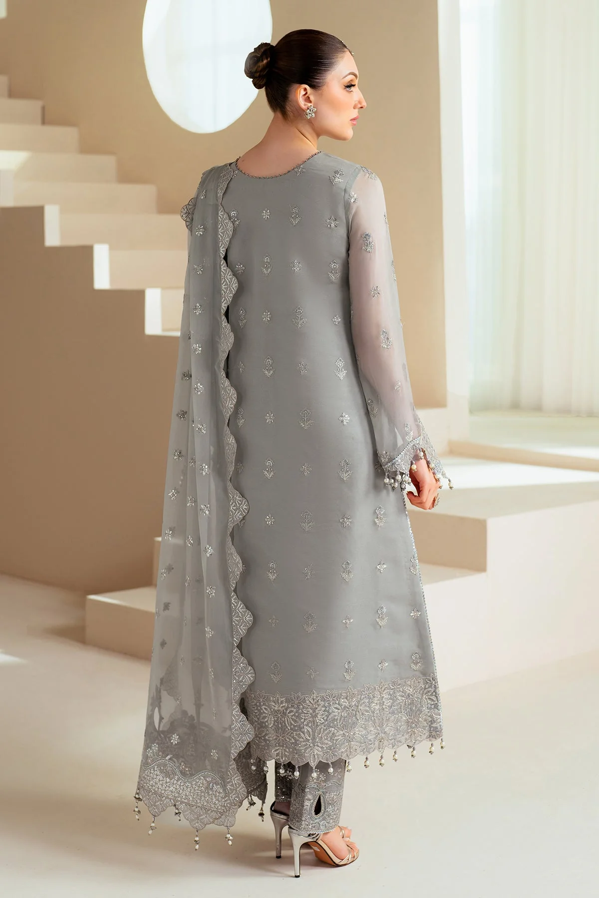 Alizeh AF-BHM-4046 Ahvi Aymal Luxury Bamber Chiffon Collection 2025 - Image 2