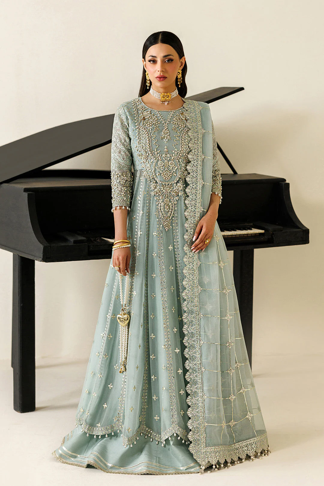 Alizeh AF-BHM-4070-Sinoor Aymal V4 Bamber Chiffon Collection 2026