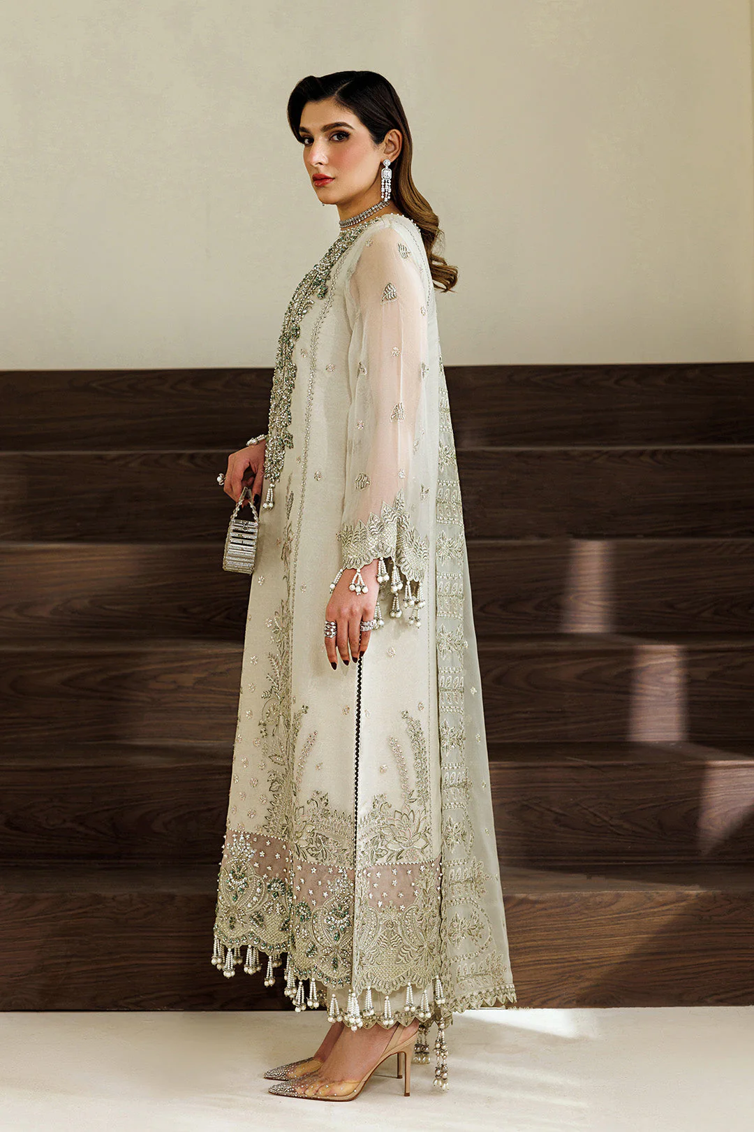 Alizeh AF-BHM-4074-Navya Aymal V4 Bamber Chiffon Collection 2026 - Image 2