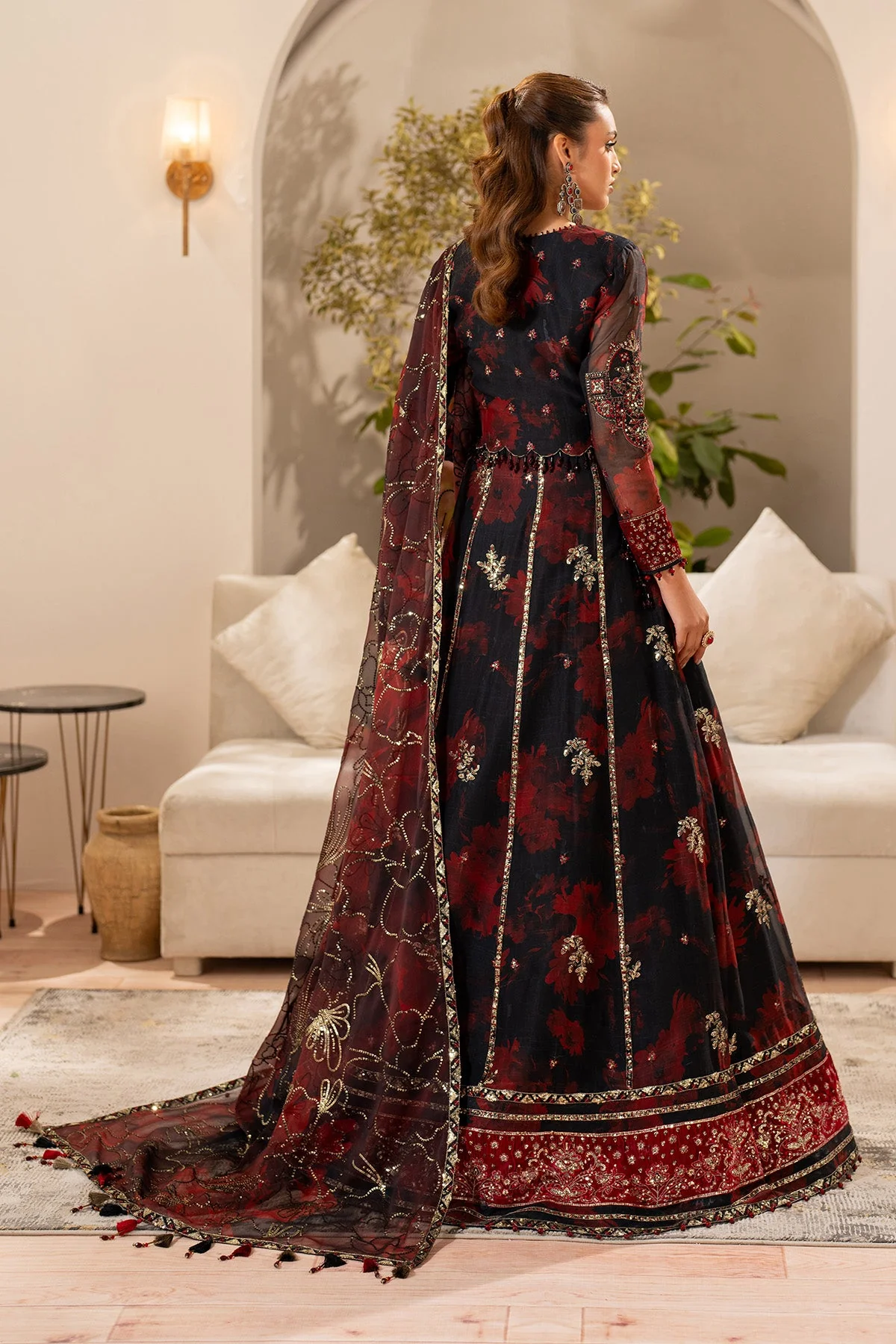 Alizeh AF-CH-2191-Talia Fleur Embroidered Printed Chiffon 2025 - Image 2