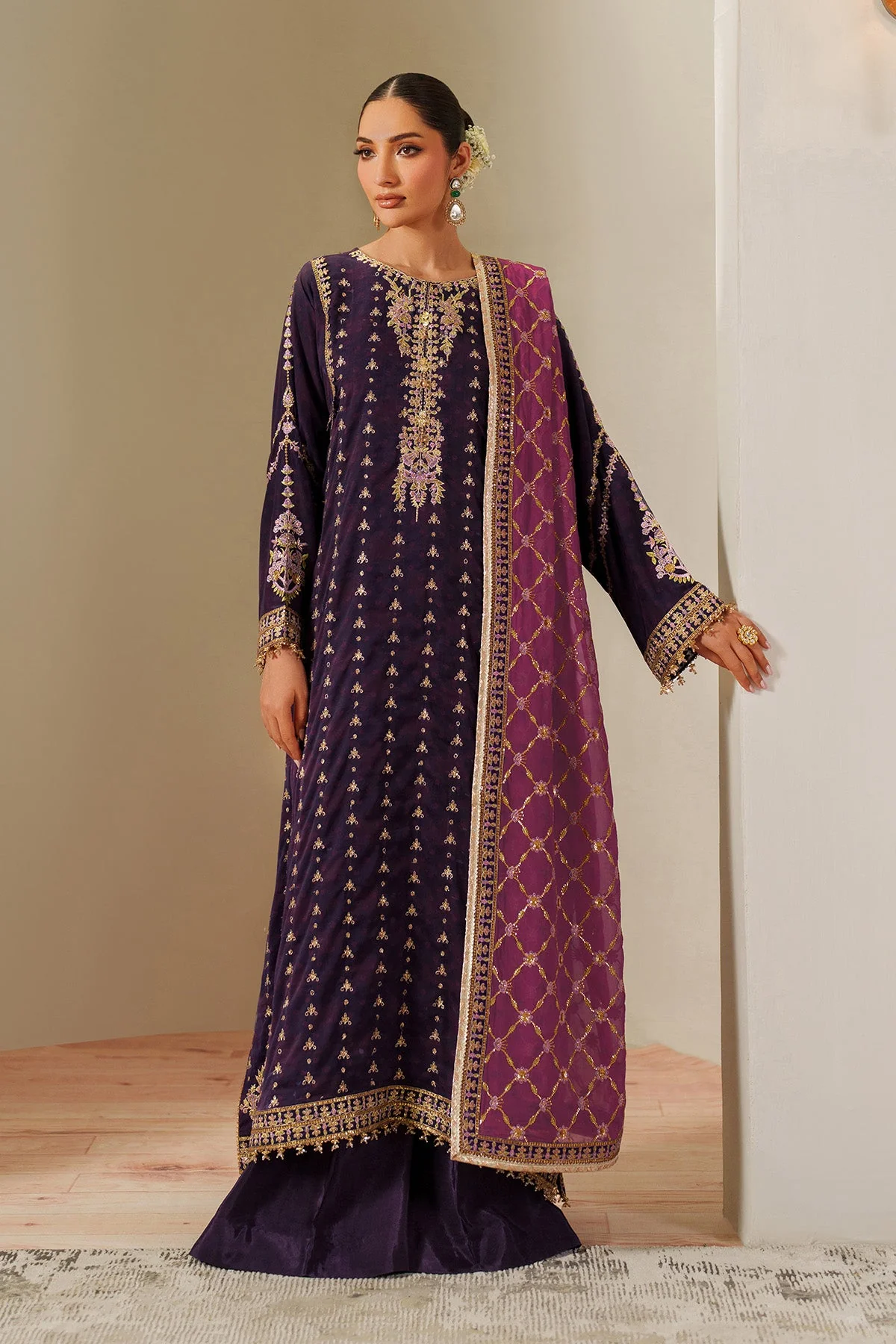 Alizeh AF-CH-2196-Reya Fleur Embroidered Printed Chiffon 2025