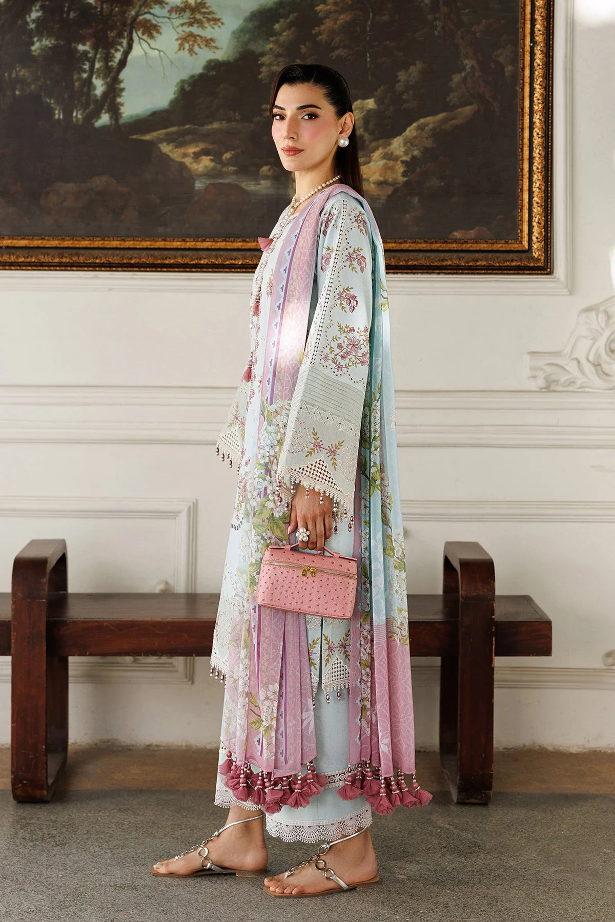 Alizeh AF-EL-7050 Sabrina Eid Festive Lawn 2026 - Image 2