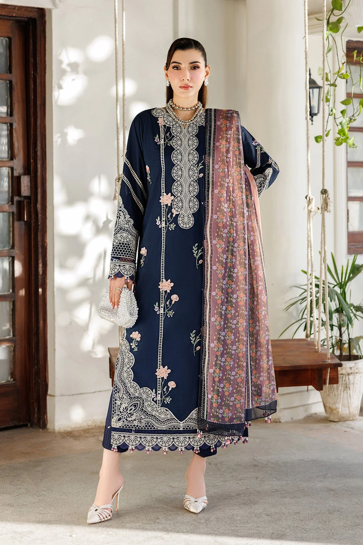 Alizeh AF-EL-7055 Carol Eid Festive Lawn 2026