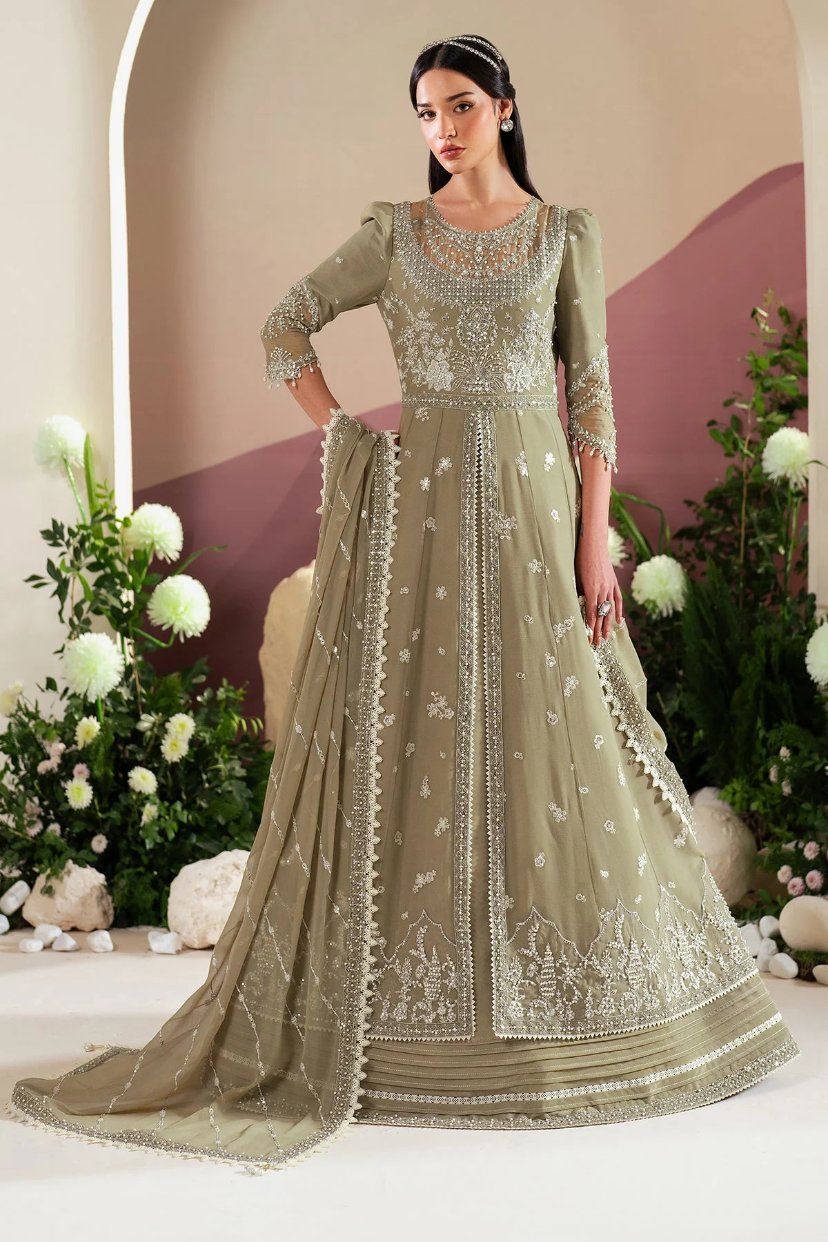 Alizeh AF-HM-4040-Tunic Reena Handcrafted Eid Edit Vol 4 2025
