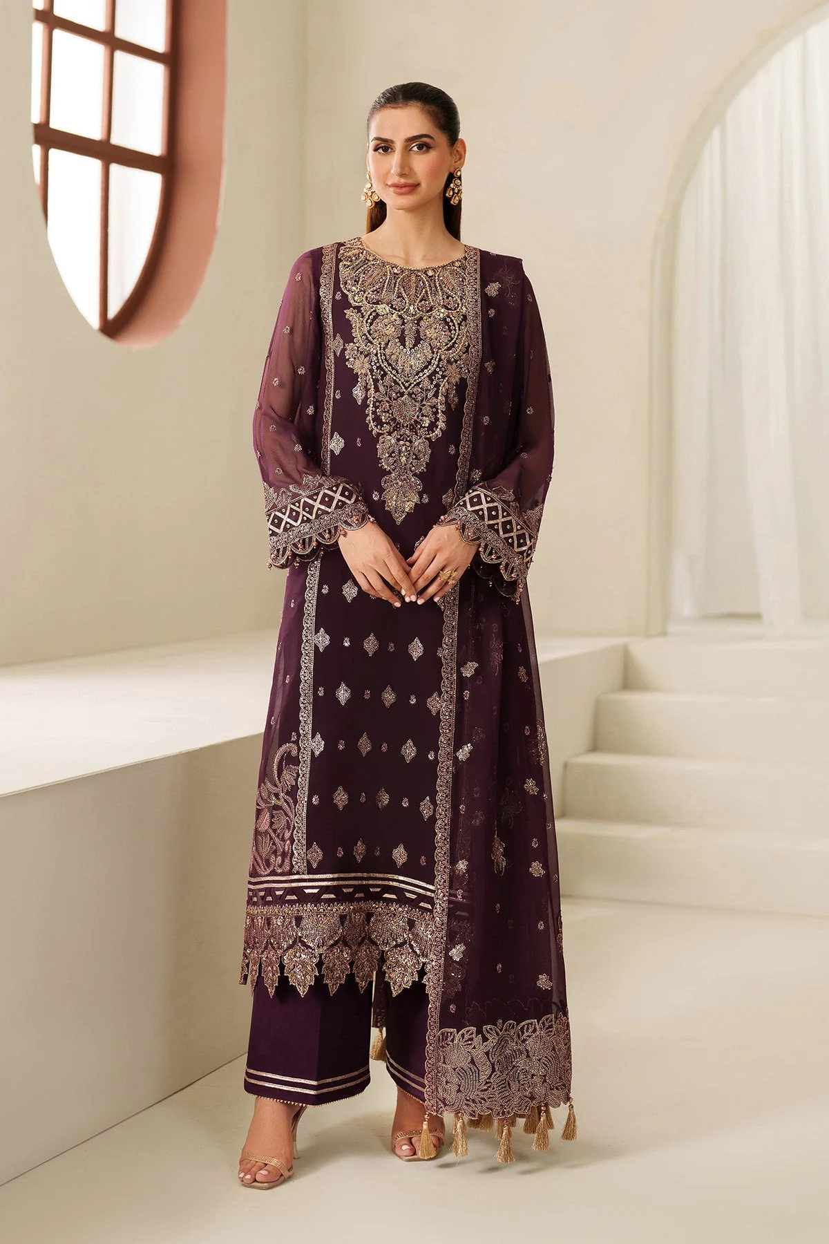 Alizeh AF-HM-4053-Tehwar Reena Vol 5 - Handmade Harmony in every stitch 2025