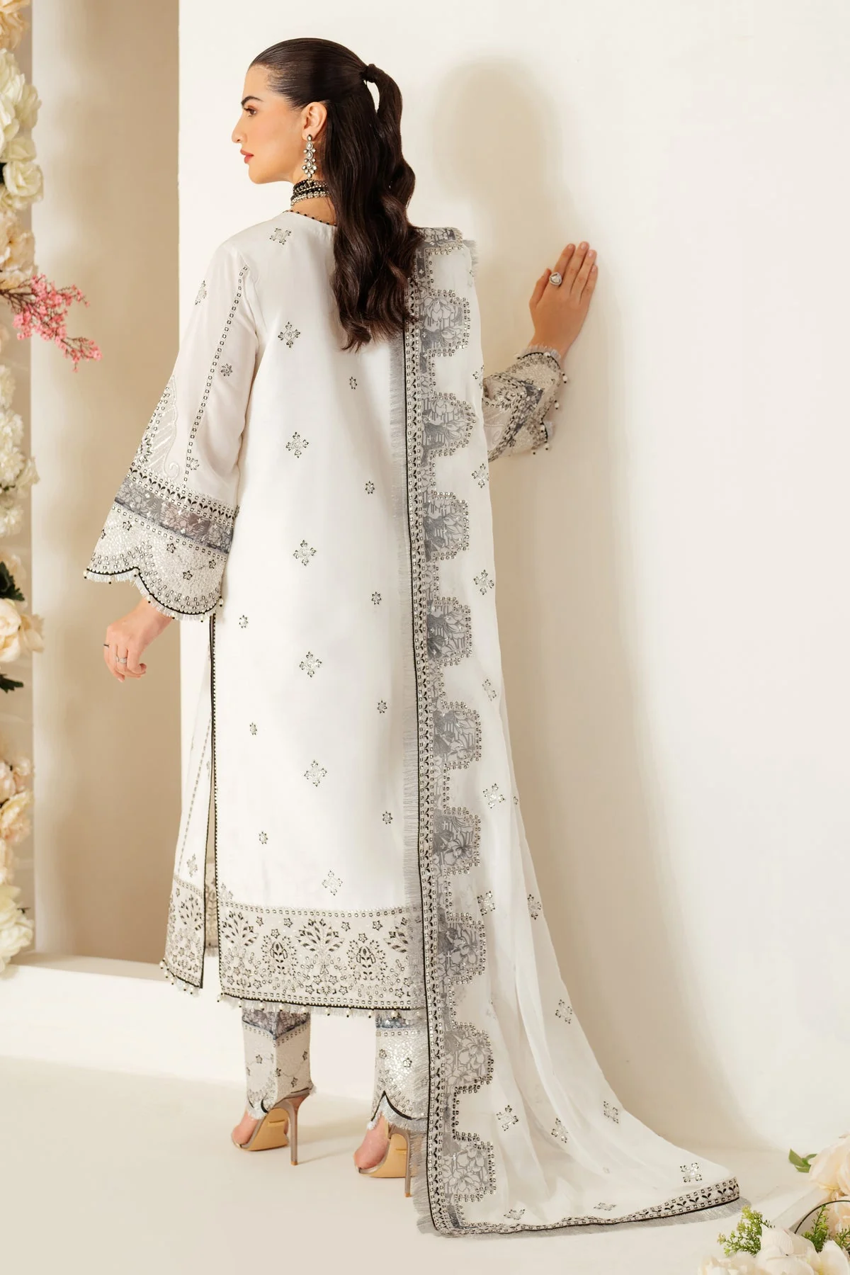 Alizeh AF-RS-04-Dove Luxe Luxury Raw Silk 2024 - Image 2