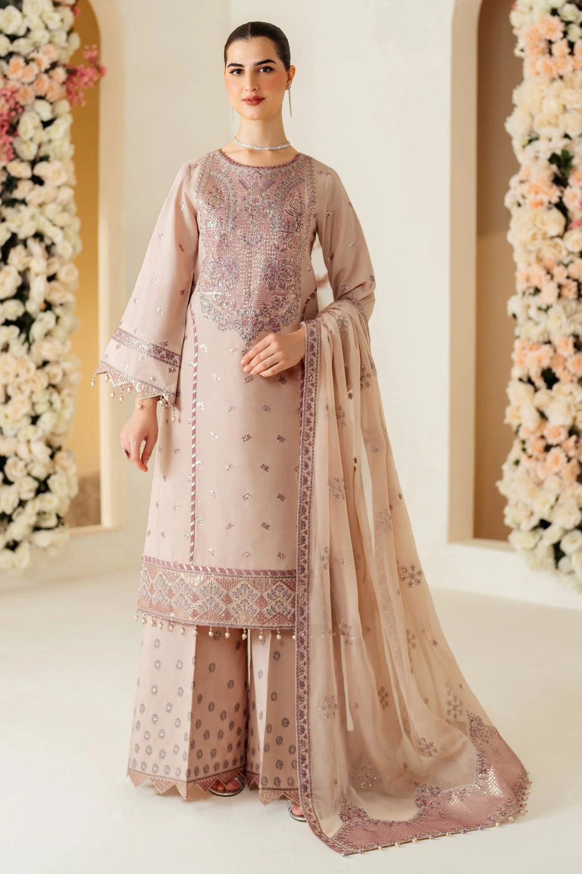 Alizeh AF-RS-08-Taffy Luxe Luxury Raw Silk 2024