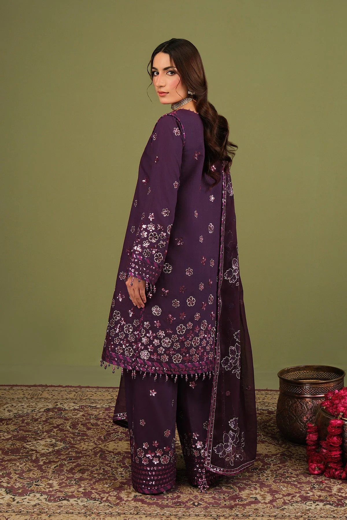 Alizeh AF-RS-09-Mulbery Luxe Vol 2 2026 - Image 2