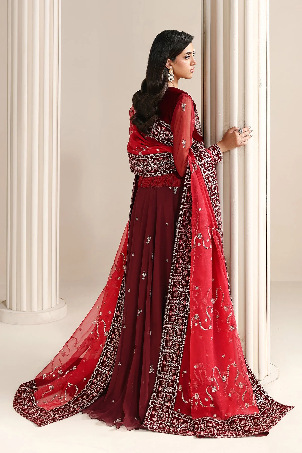 Alizeh AF-VLT-2209-Cherie L’AMOUR Handmade Velvet Collection 2025 - Image 2