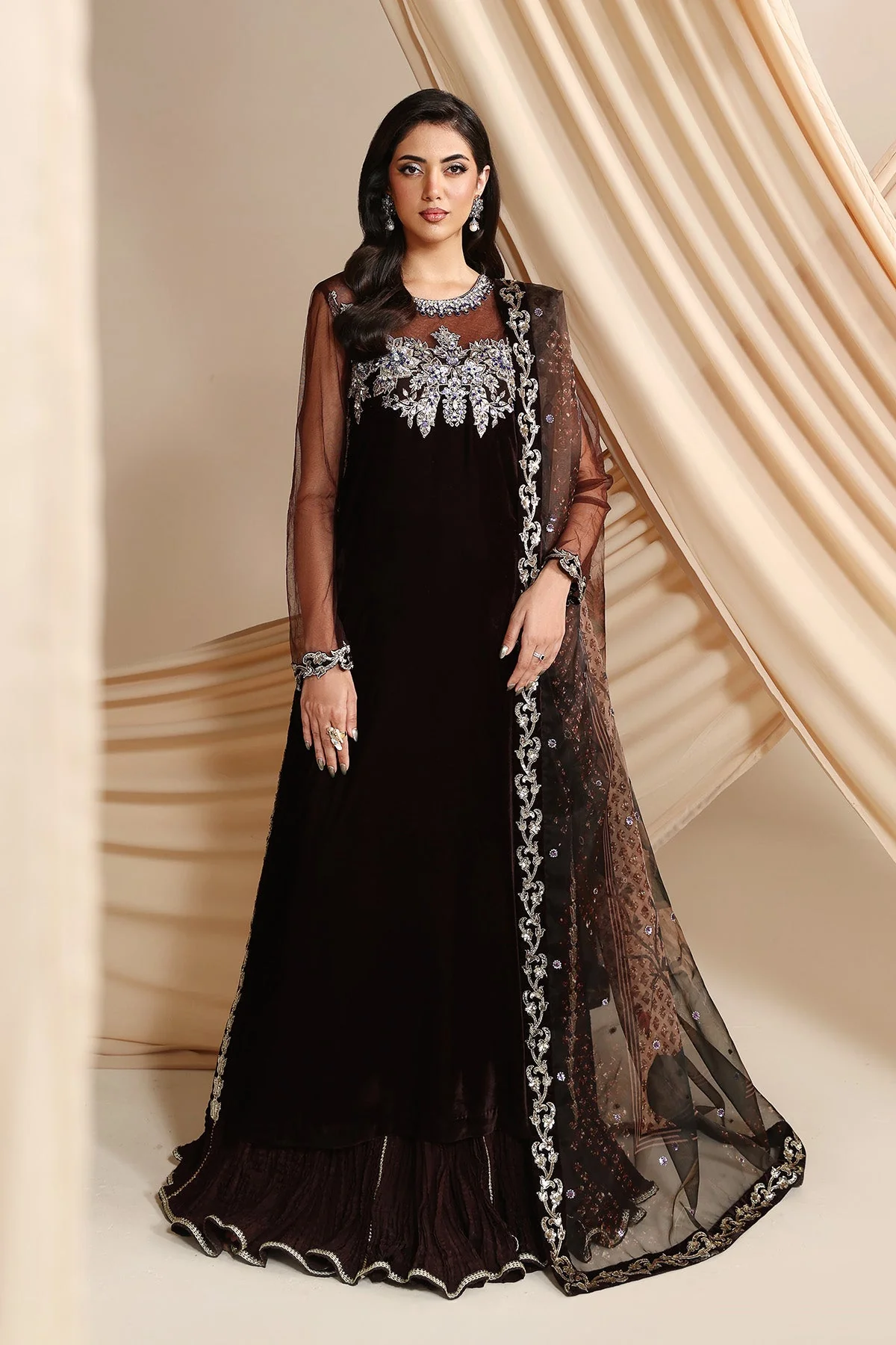 Alizeh AF-VLT-2211-Aries L’AMOUR Handmade Velvet Collection 2025