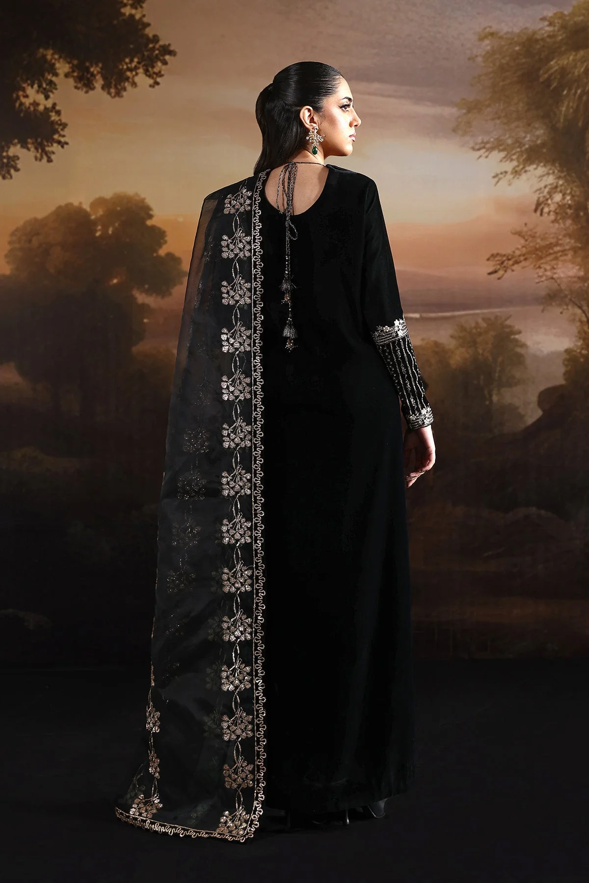 Alizeh AF-VLT-2212-Celeste L’AMOUR Handmade Velvet Collection 2025 - Image 2