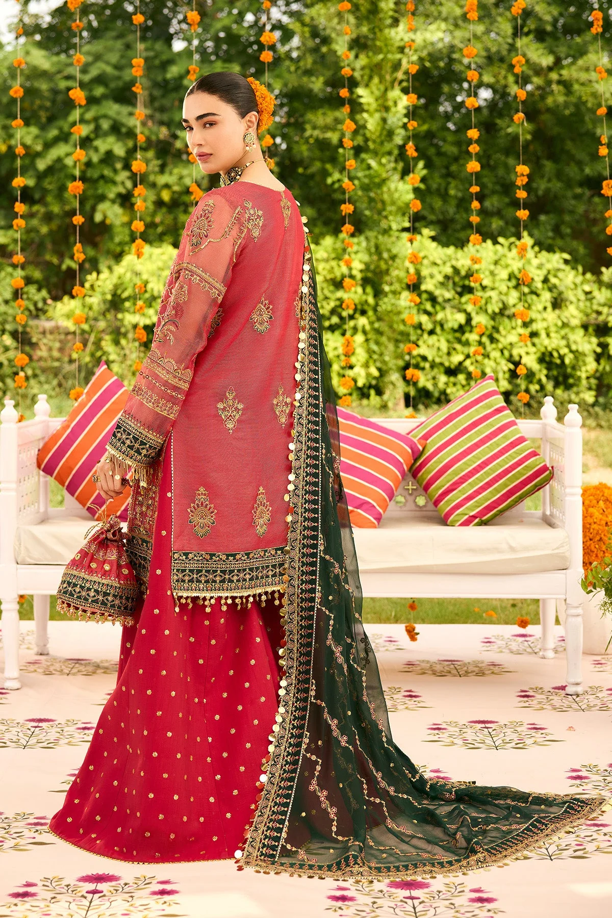Alizeh AF-ZN-2216-Ghoomar Shehnai - The Festive Edit 2025 - Image 2