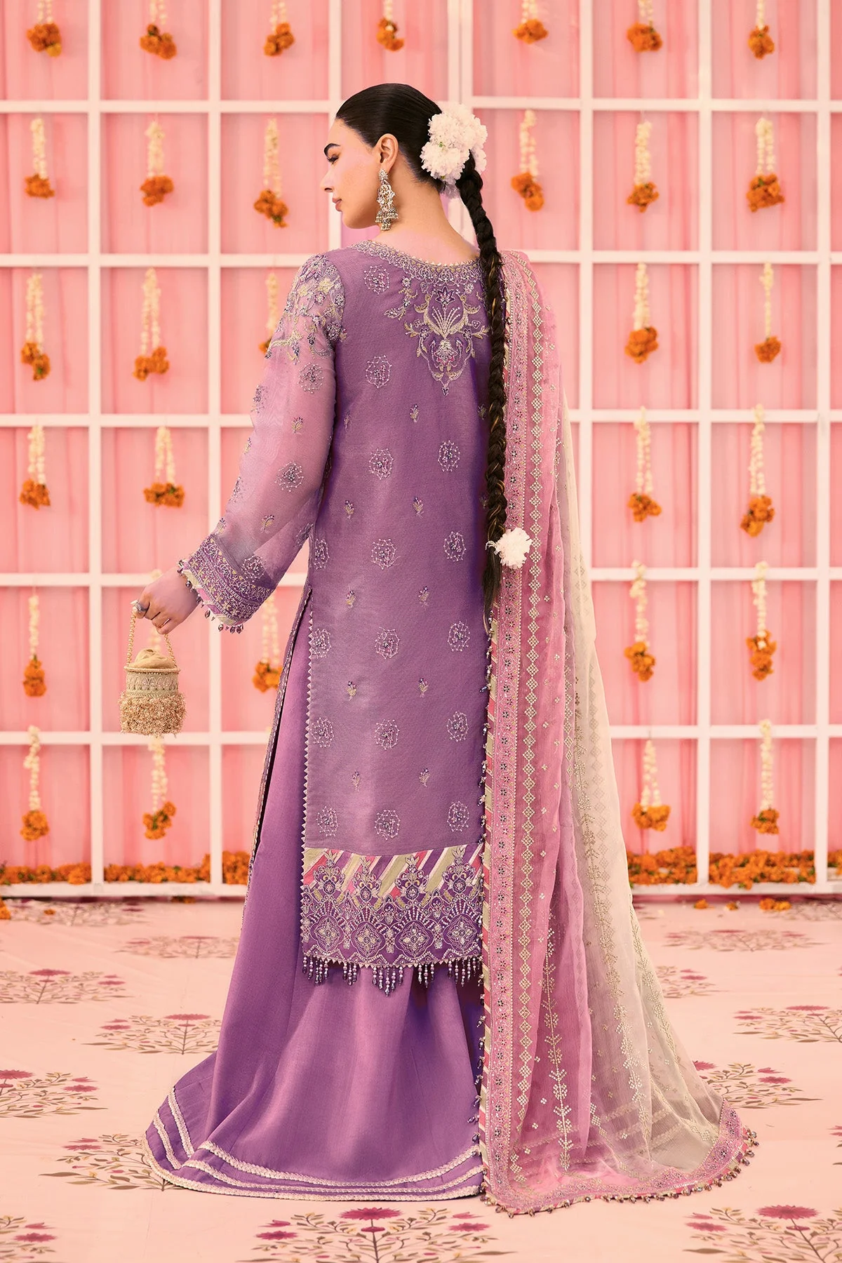 Alizeh AF-ZN-2220-Zari Shehnai - The Festive Edit 2025 - Image 2