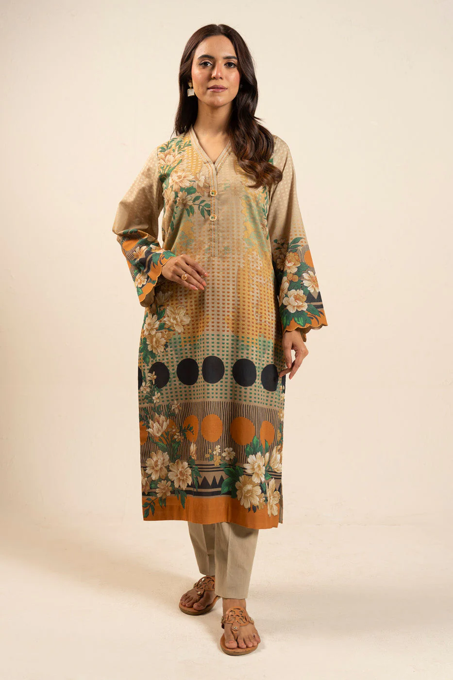 AlKaram Bd26 26 Beige Spring Summer 2026