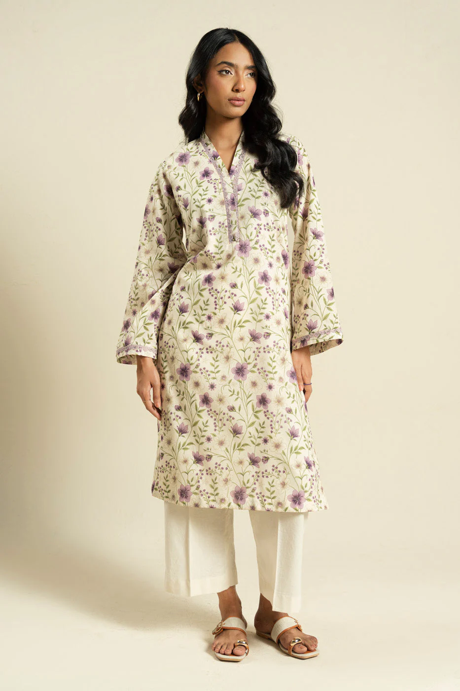 AlKaram Br12 26 Off White Spring Summer 2026