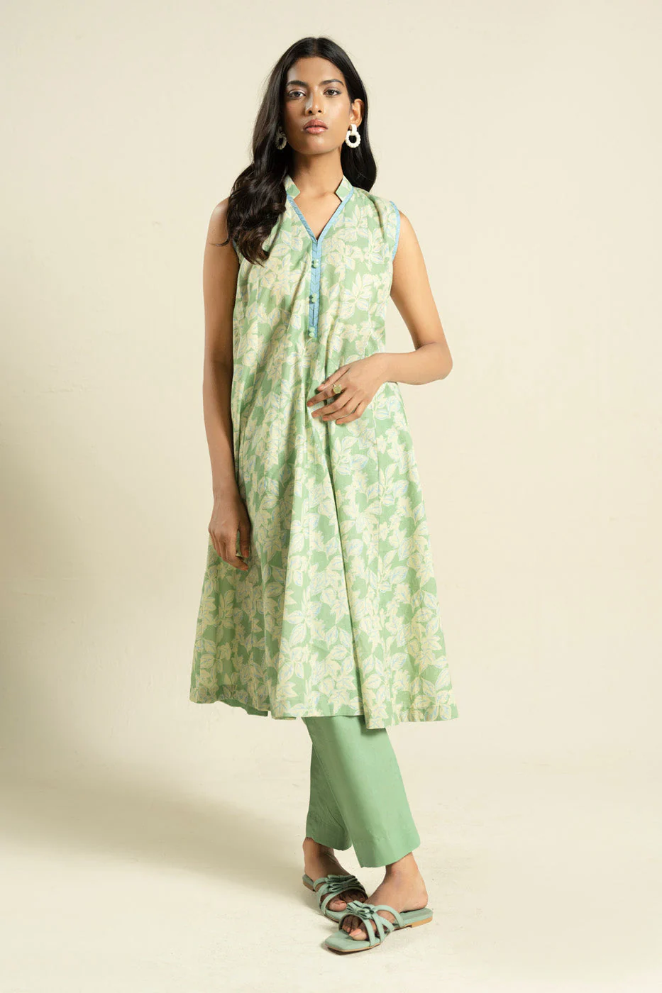 AlKaram Br20 26 Light Green Spring Summer 2026