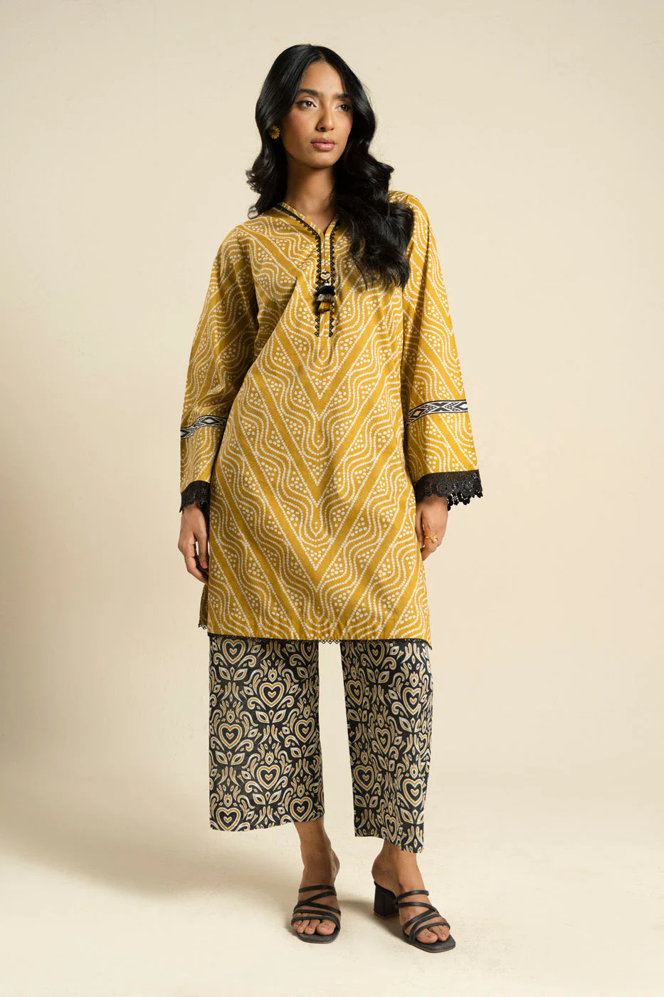 AlKaram Br49 2p26 Ochre Spring Summer 2026