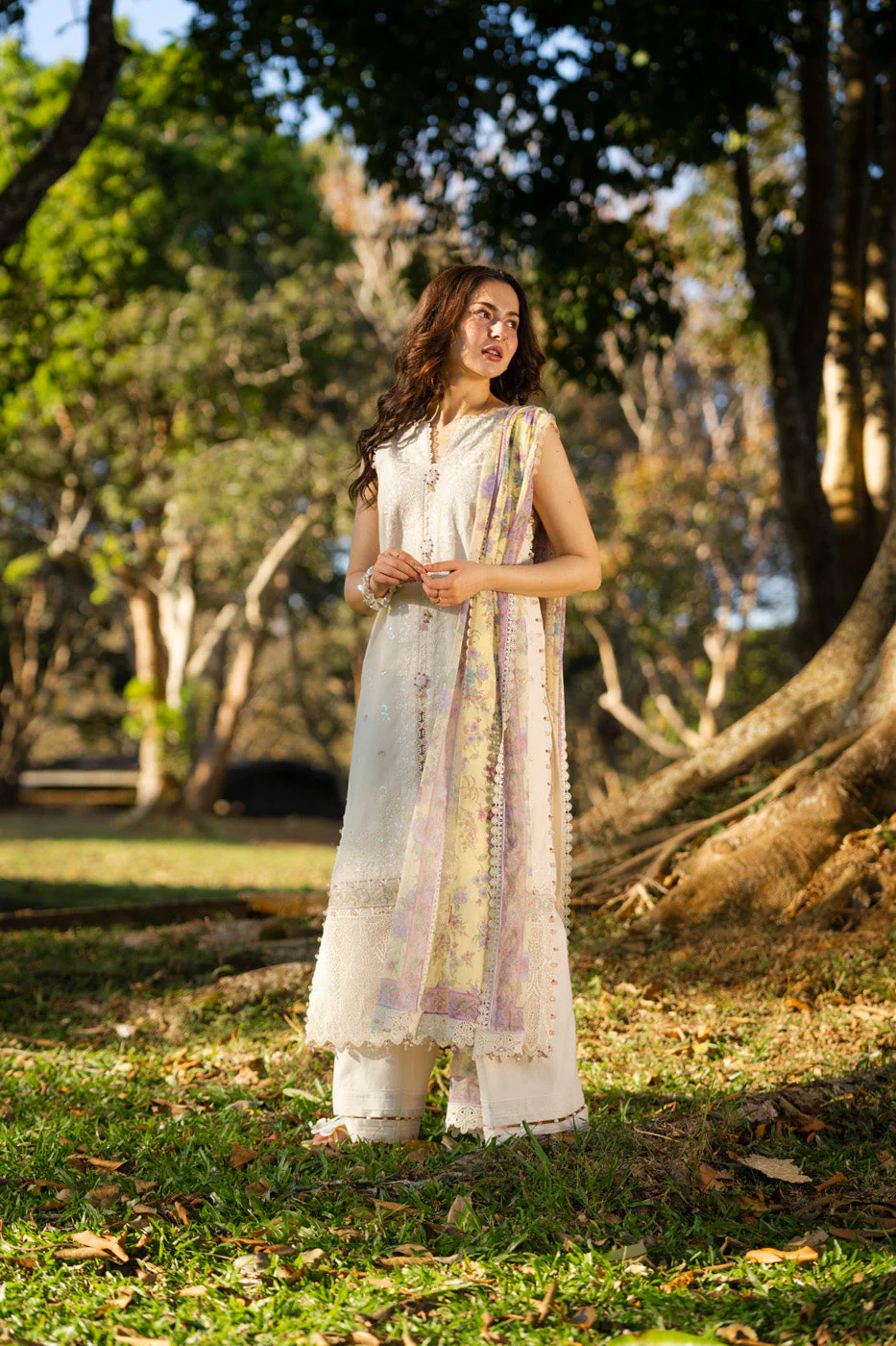 AlKaram Caw 02 26 Off White Spring Summer 2026