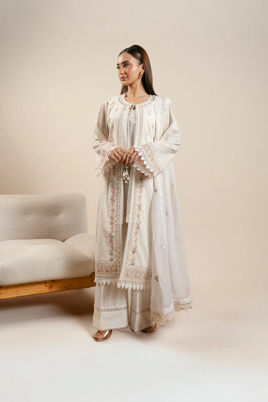 AlKaram Caw 08 26 Off White Spring Summer 2026