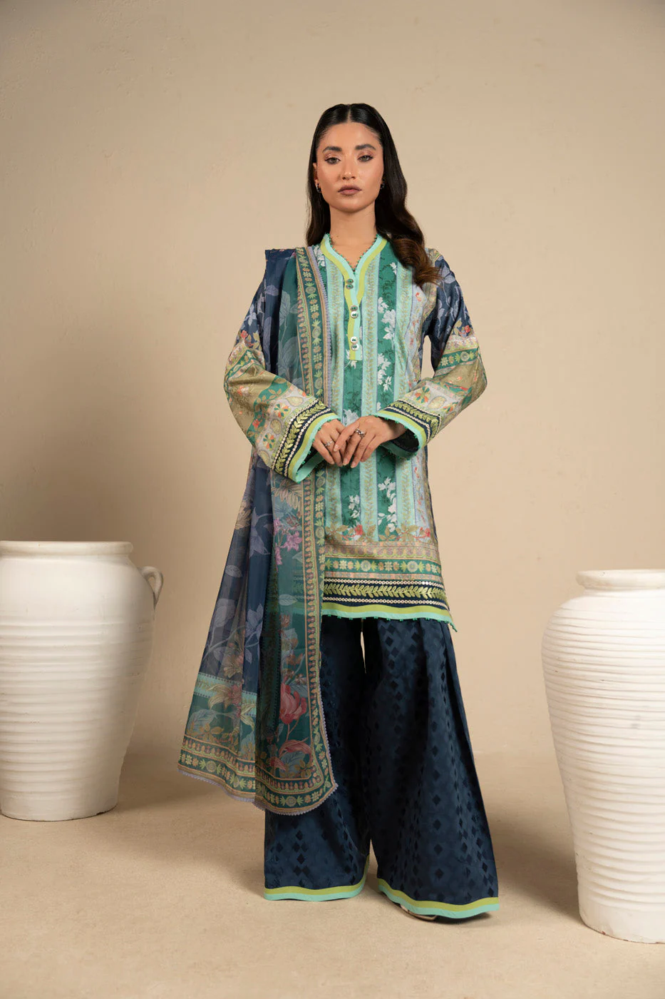 AlKaram Ccb 06 26 Blue Spring Summer 2026