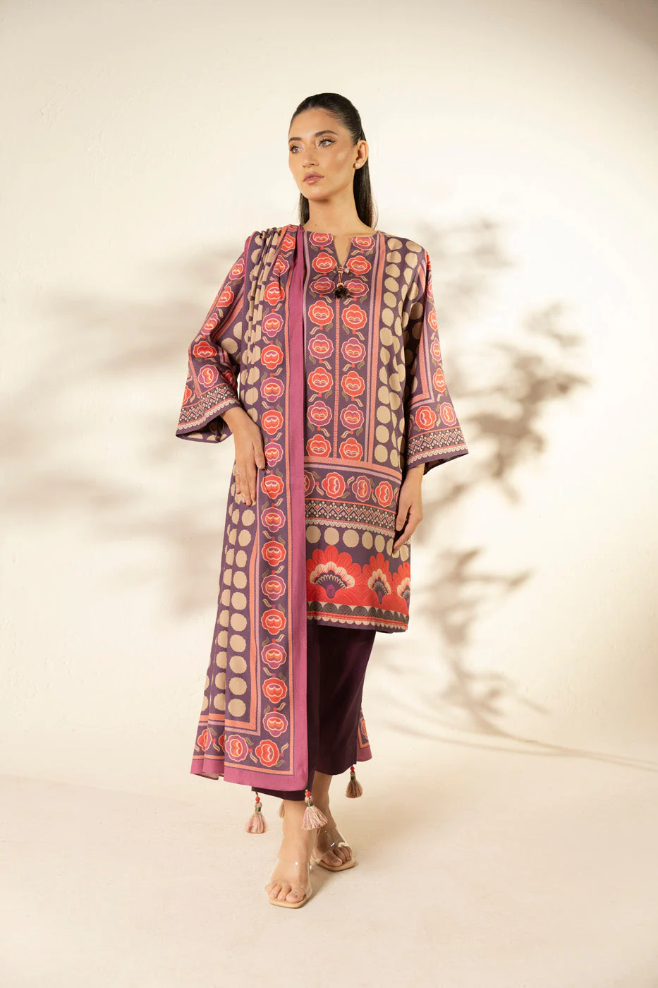 Alkaram FW-106-25-1-Purple Winter Collection 2025
