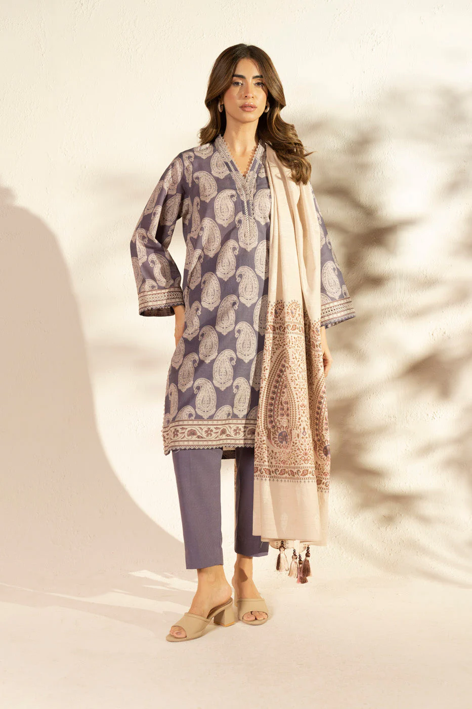 Alkaram FW-117.1-25-1-Purple Winter Collection 2025