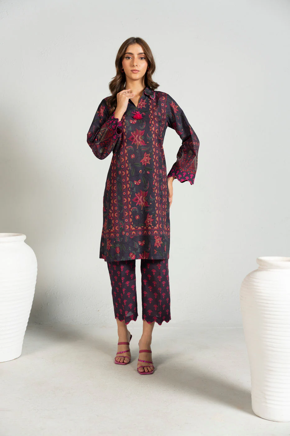 Alkaram FW-121.1-25-1-Purple Winter Collection 2025