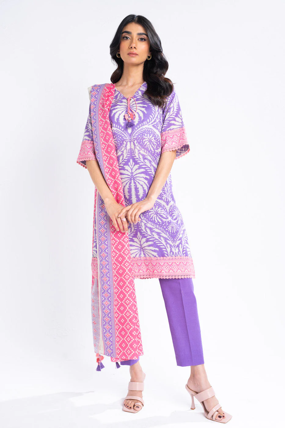 Alkaram FW-15-24-Purple Winter Collection 2024