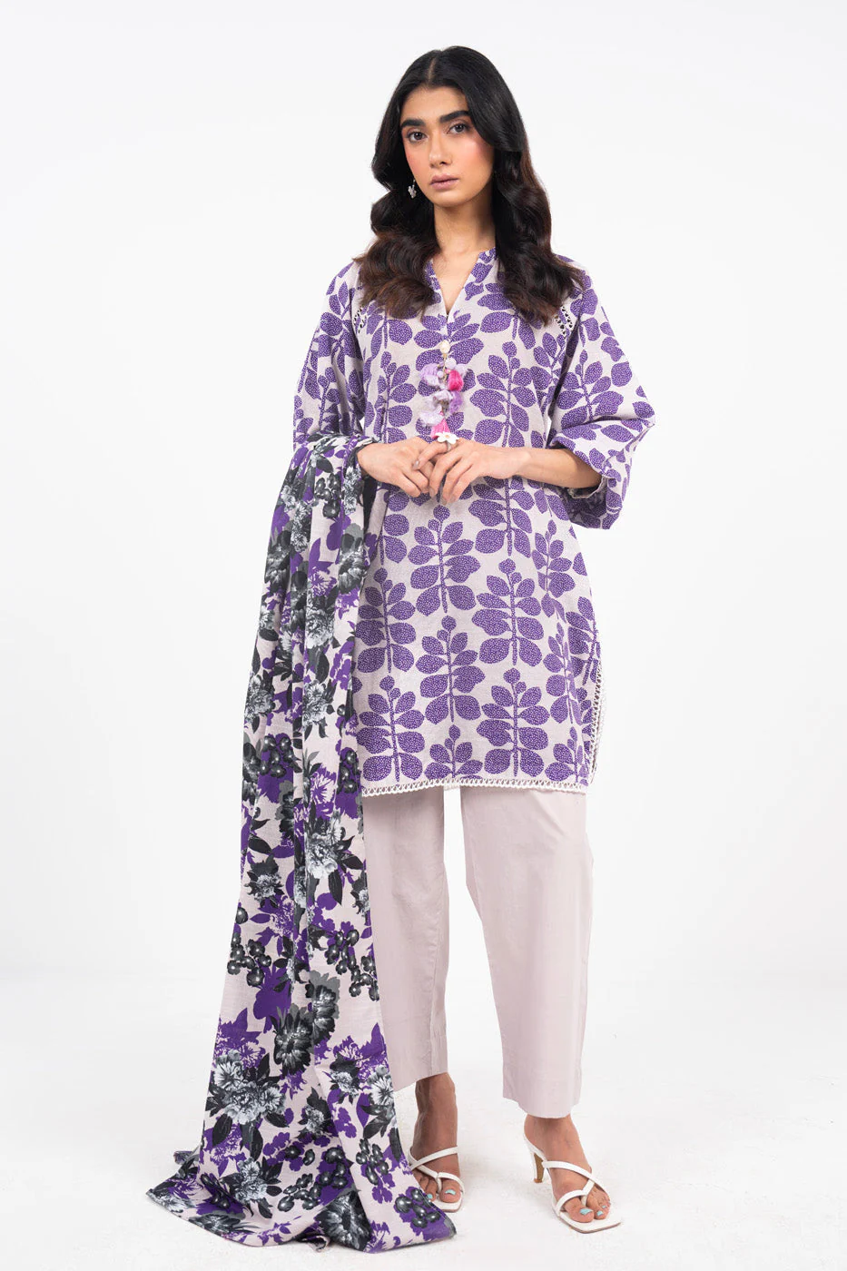 Alkaram FW-21-24-Beige Winter Collection 2024