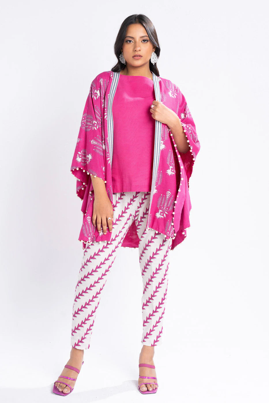 Alkaram FW-22-24-Pink Winter Collection 2024 - Image 2