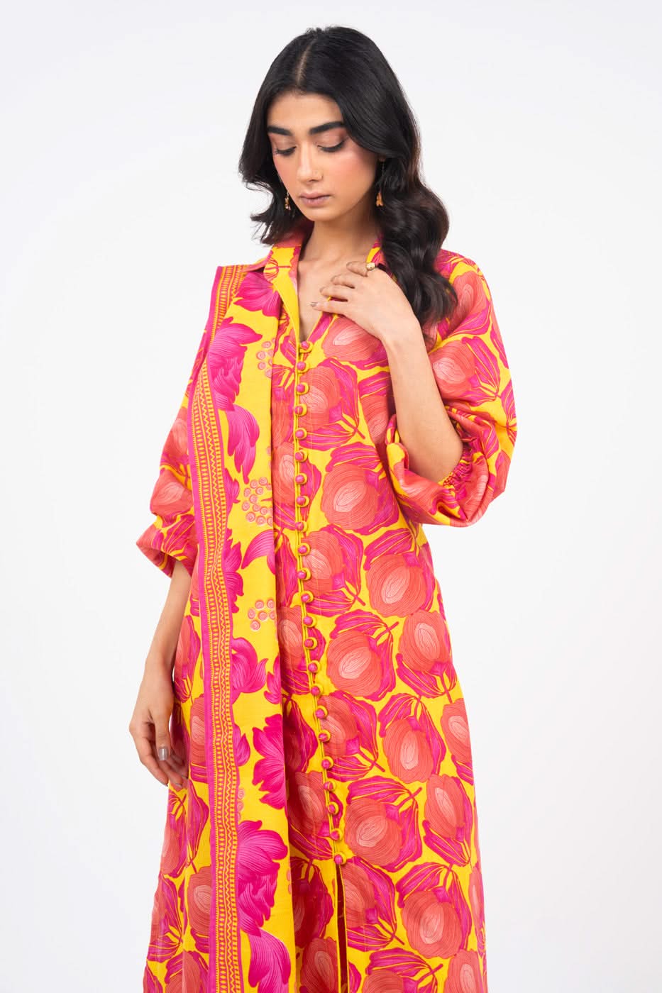 Alkaram FW-24-24-Blue  Winter Collection 2024 - Image 2