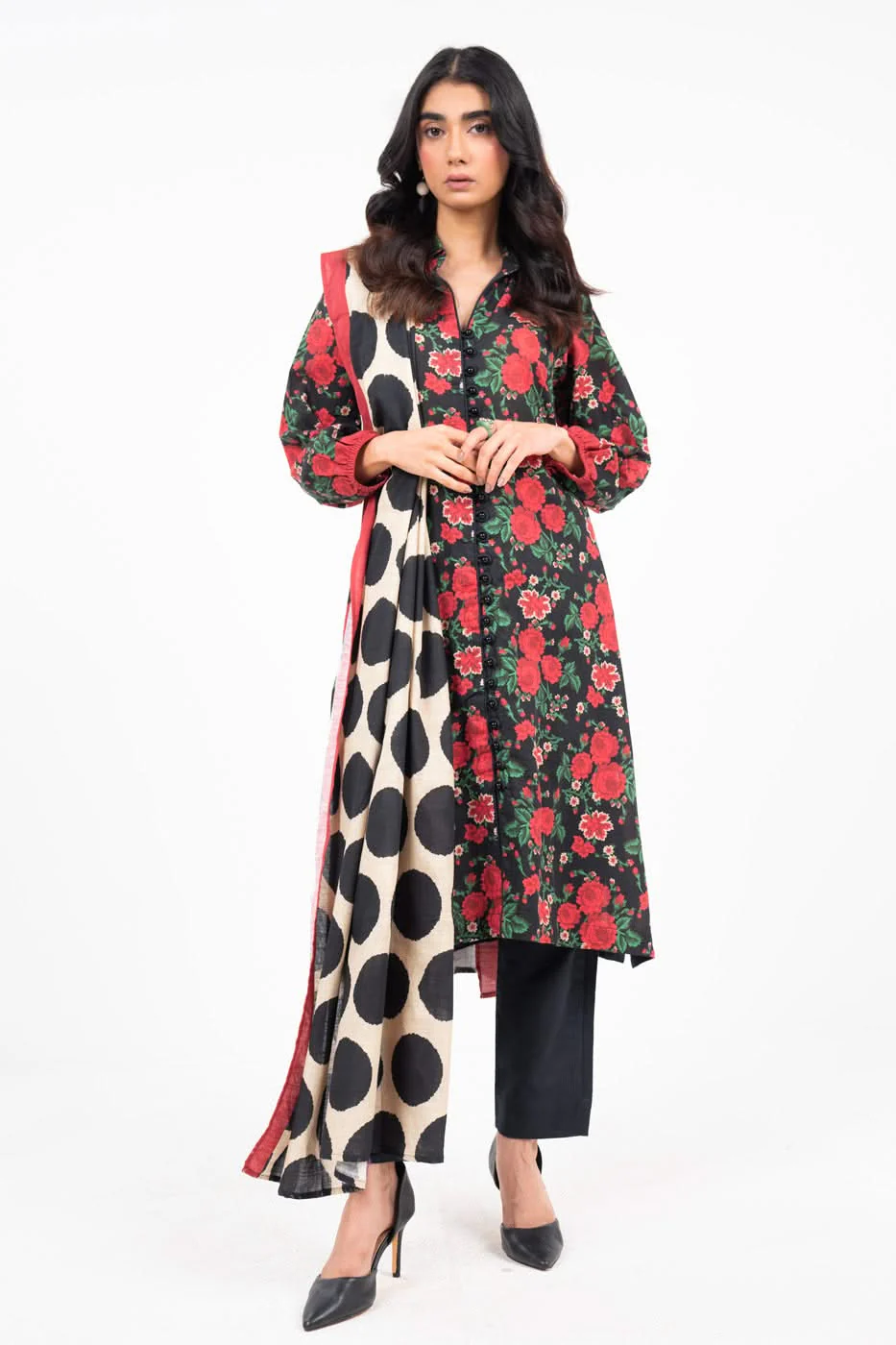 Alkaram FW-26-1-24-Black  Winter Collection 2024