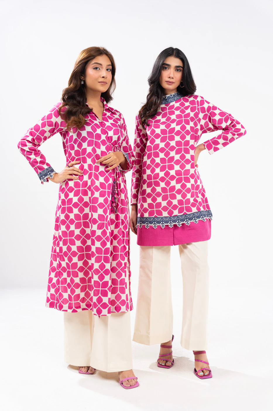 Alkaram FW-54-1-24-Pink Winter Collection 2024 - Image 2
