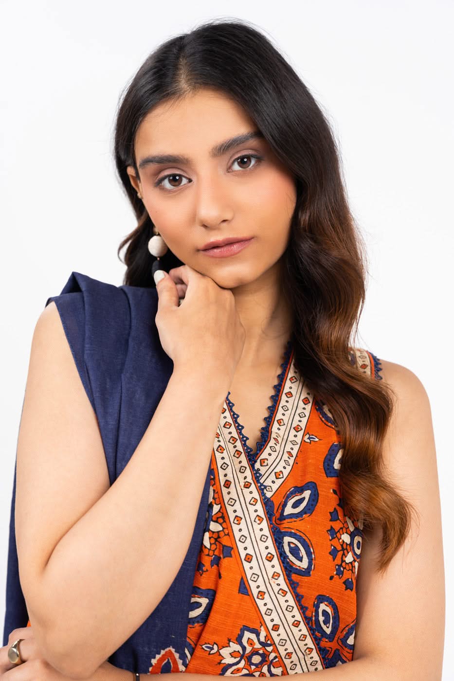 Alkaram FW-61-1-24-Rust  Winter Collection 2024