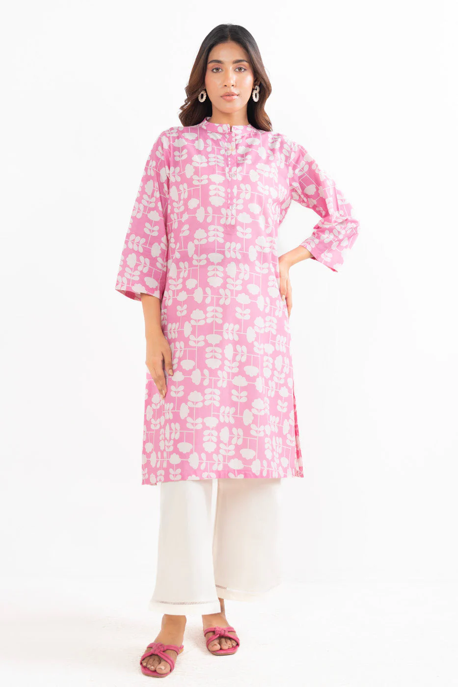 Alkaram GFKU7237-Pink Hello Winter Woman 2026