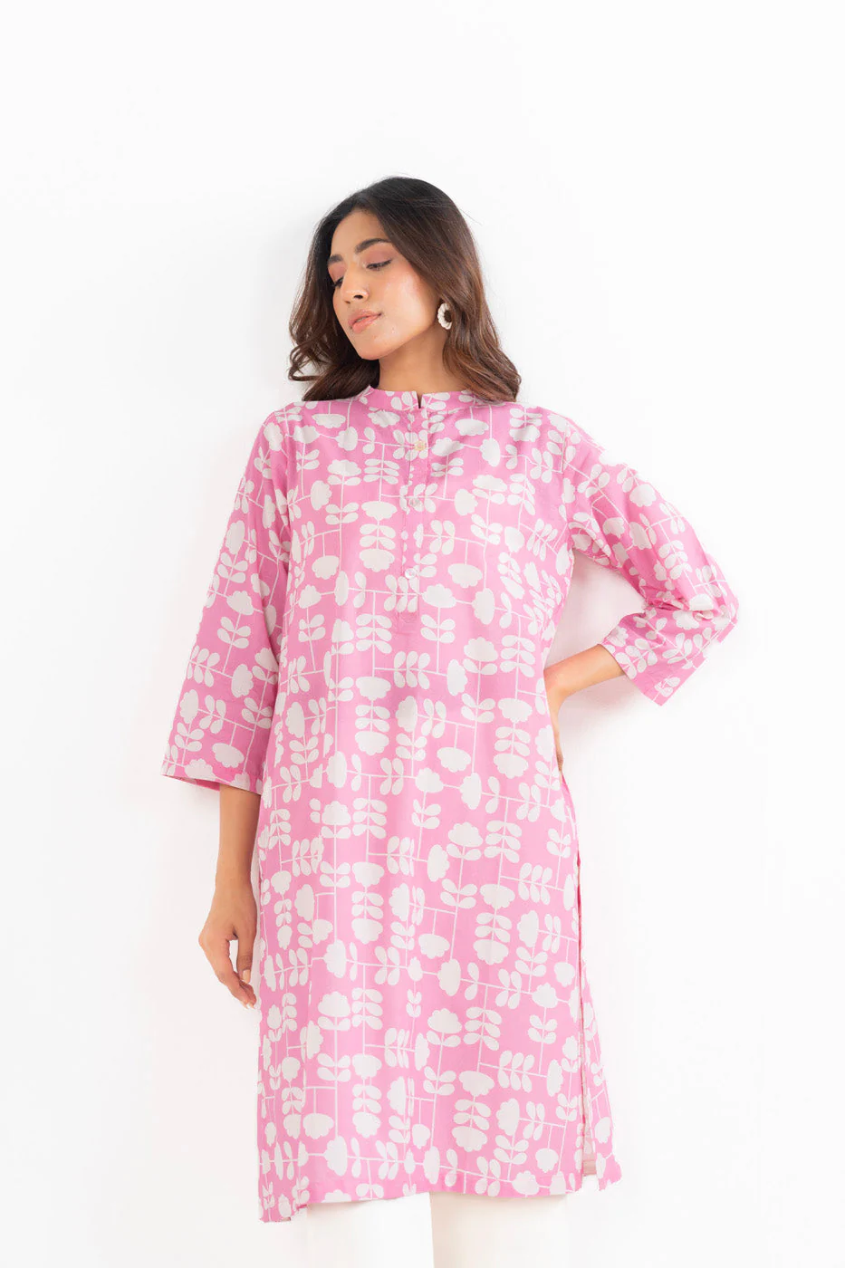 Alkaram GFKU7237-Pink Hello Winter Woman 2026 - Image 2