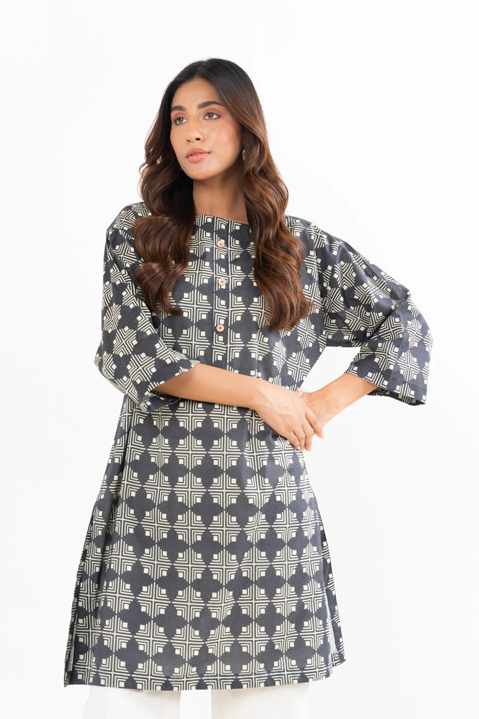 Alkaram GFKU7240-Black Hello Winter Woman 2026 - Image 2