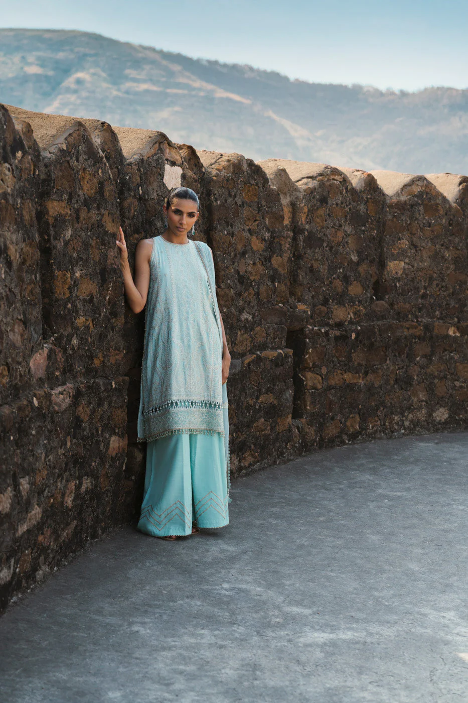 Alkaram LW-05-25-Ice-Blue Hello Winter Woman 2026