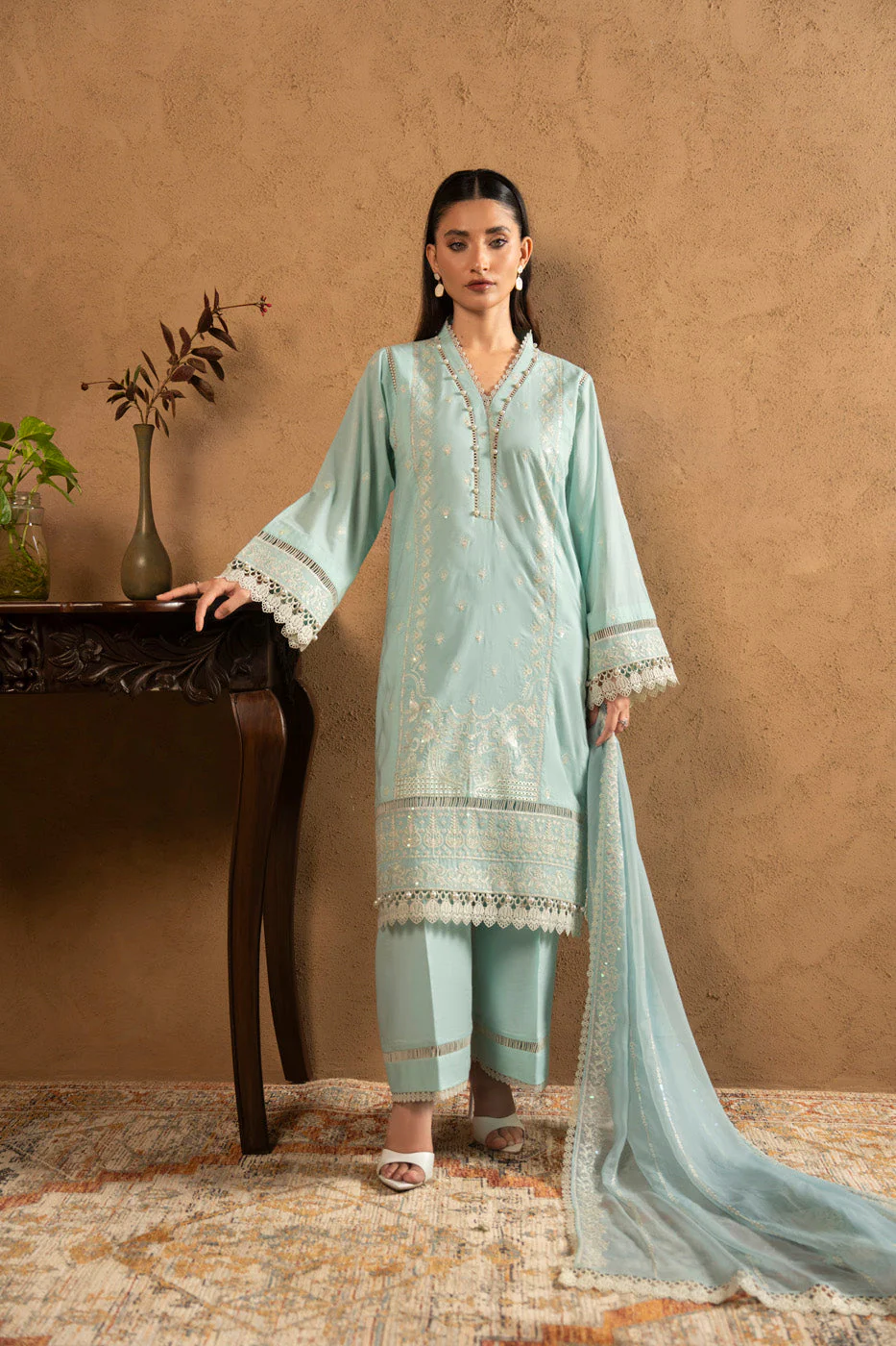 Alkaram M-06-26-Sky_Blue Meraki 2026