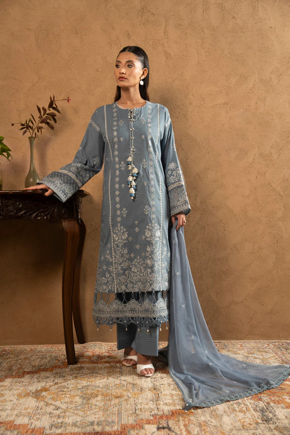 AlKaram M 24 26 Grey Spring Summer 2026