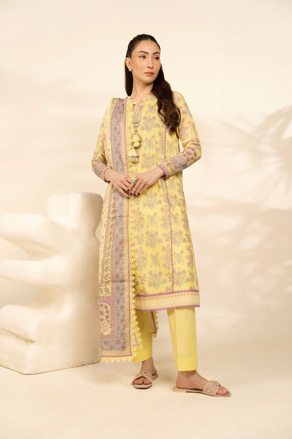 AlKaram Ms 150 1 26 Yellow Spring Summer 2026