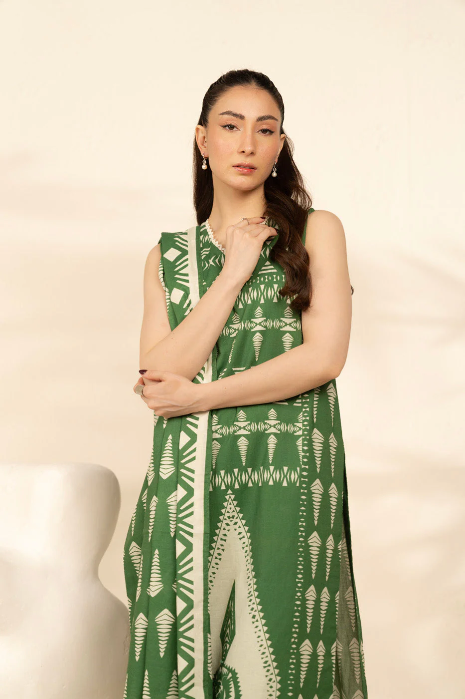 Alkaram MS-72-25-1-Green Mid Summer Collection 2025 - Image 2