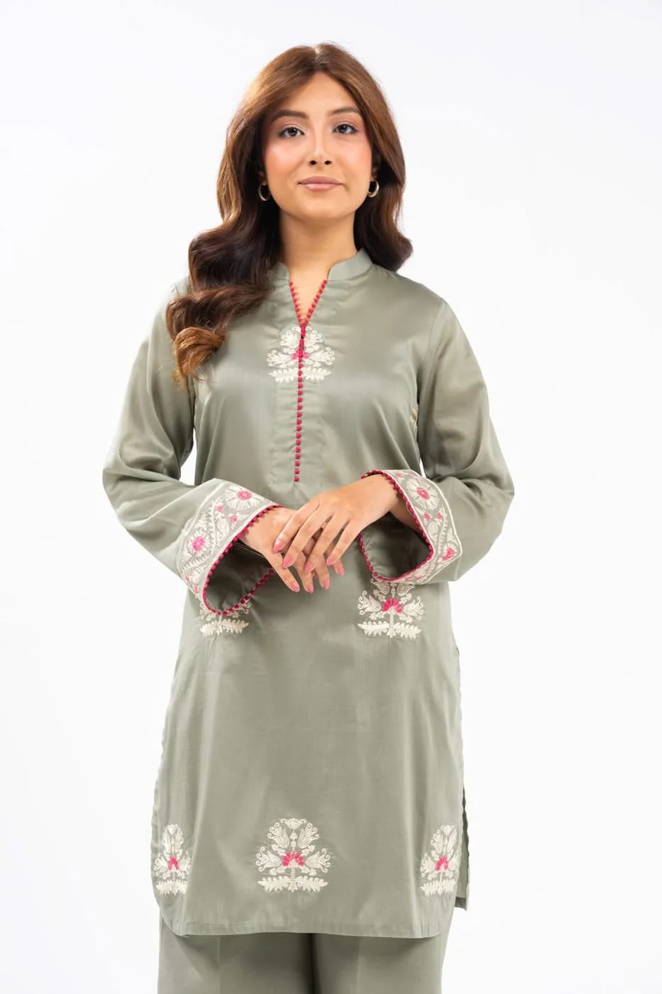 Alkaram PF-56-1-24-Light Green Mid Summer Collection 2024